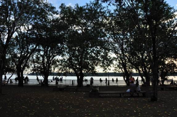 O gostoso parque nas antigas instalações da ferrovia Madeira-Mamoré, em Porto Velho, capital de Rondônia